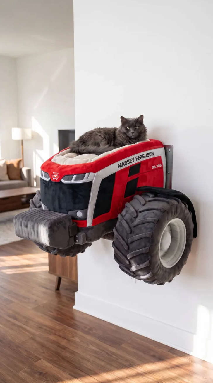 Mounted Wall Massey Ferguson Cat Bed